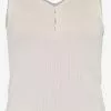 Hailys Tank Tops Top Daria Frauen Offwhite