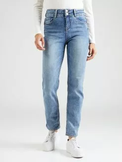 Hailys Straight Leg Regular Jeans Strady Frauen Blau -Günstiger Hailys-Shop 0f0c20ba9d4afdf2796ac7607e647e8a