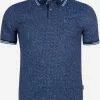 Hailys Langarmshirts Poloshirt Männer Blau