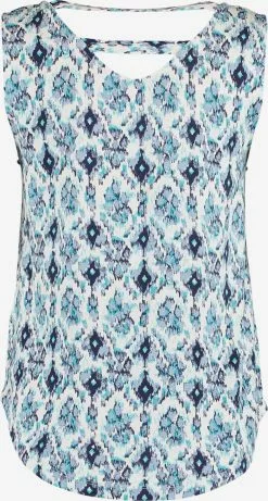 Hailys Blusentops Bluse Ronja Frauen Navy / Aqua / Hellblau -Günstiger Hailys-Shop 111fbb2fc27e6be4359e05ad042a6c30