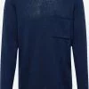 Crew-Neck-Pullover Pullover Romeo Männer Navy