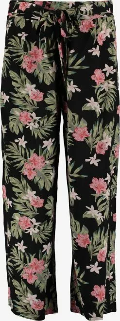 Hailys Stoffhosen Wide Leg Hose Cira Frauen Schwarz