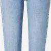 Hailys Straight Leg Regular Jeans Tria Frauen Blau