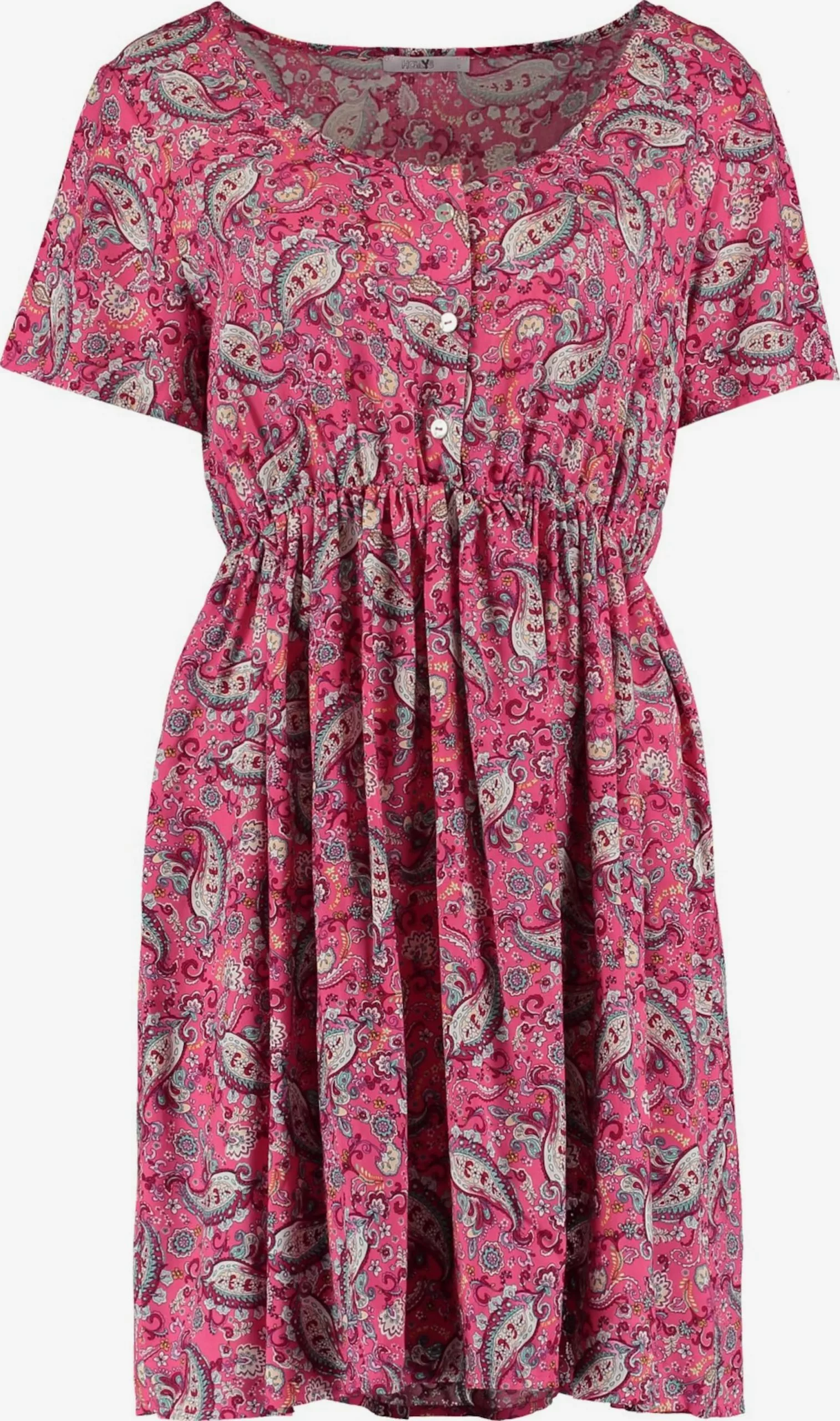 Hailys Minikleider Kleid Helena Frauen Fuchsia / Dunkelpink 1 Hailys Minikleider Kleid Helena Frauen Fuchsia / Dunkelpink