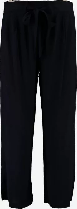 Hailys Stoffhosen Wide Leg Hose Cira Frauen Navy