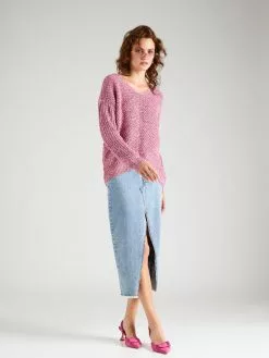 Hailys Feinstrickpullover Pullover Pipa Frauen Pinkmeliert -Günstiger Hailys-Shop 2e8ca29c97eaed66d3d9432f806a7709