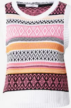 Hailys Feinstrickpullover Pullunder Frauen Mischfarben