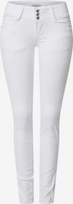 Hailys Slim Fit Slimfit Jeans Camila Frauen Weiß