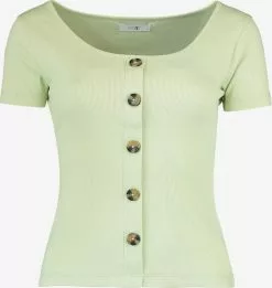 Hailys T-Shirts Shirt Samma Frauen Pastellgrün