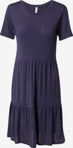 Hailys Jerseykleider Kleid Rosi Frauen Dunkelblau