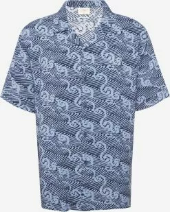 Casual Hemden Regular Fit Hemd Silas Männer Navy / Rauchblau