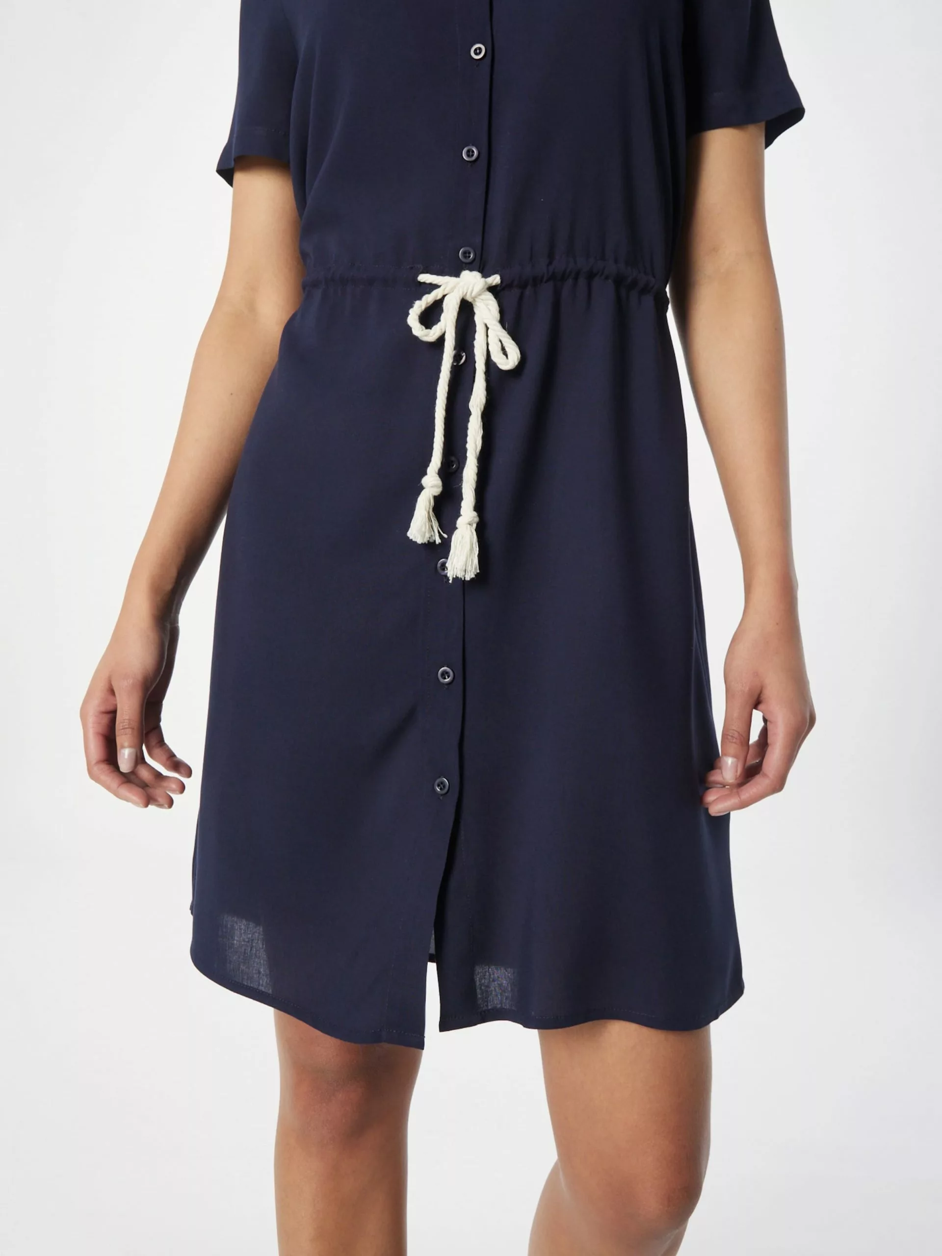 Hailys Blusenkleider Kleid Glenna Frauen Navy 2 Hailys Blusenkleider Kleid Glenna Frauen Navy – Bild 2