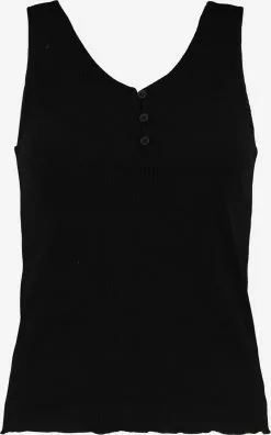 Hailys Tank Tops Top Daria Frauen Schwarz
