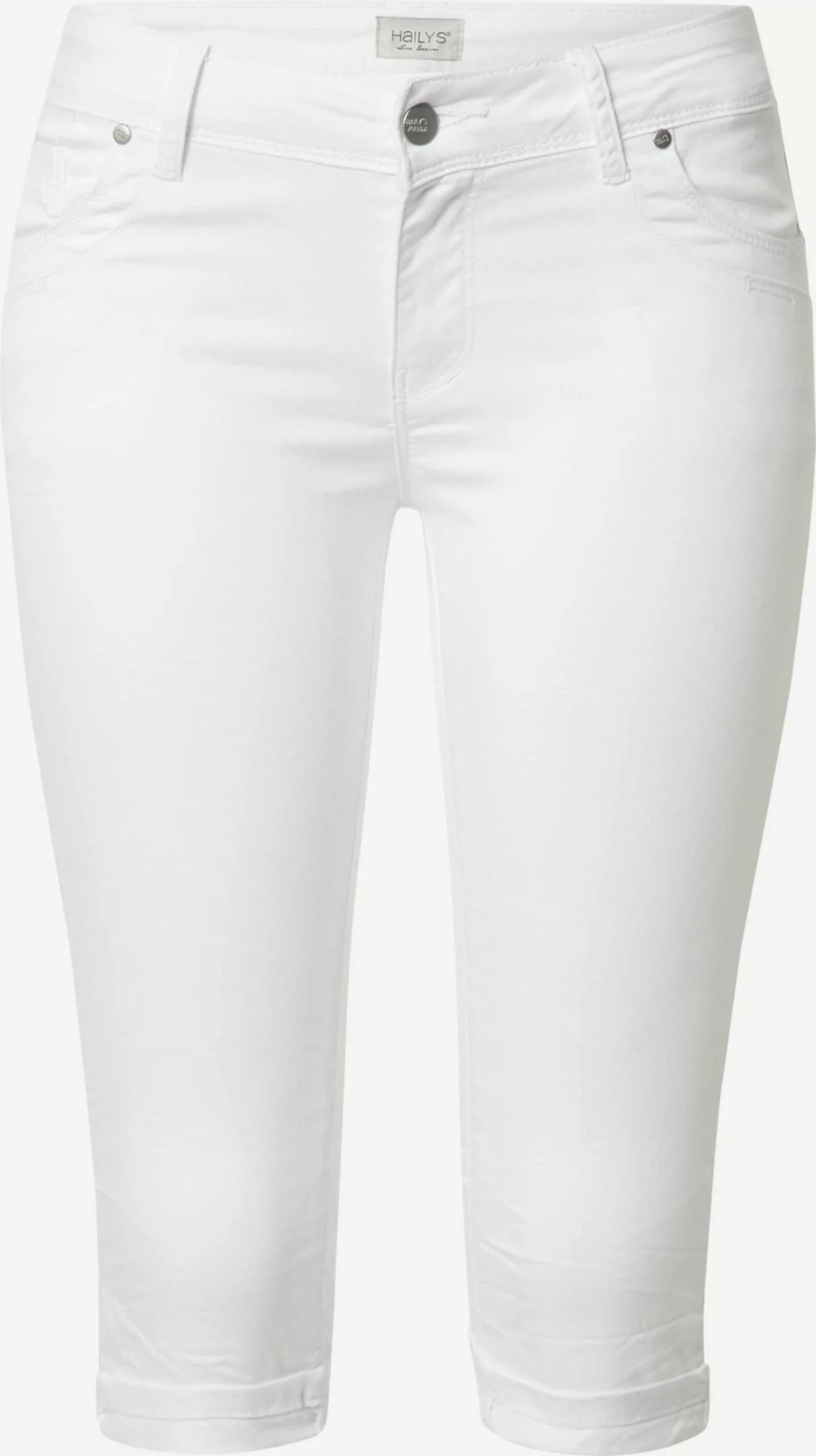 Hailys Jeans Shorts Slimfit Jeans Jenna Frauen Weiß 1 Hailys Jeans Shorts Slimfit Jeans Jenna Frauen Weiß