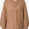 Hailys Strickjacken Strickjacke Eka Frauen Hellbraun