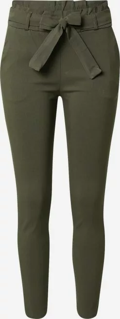 Hailys Stoffhosen Slimfit Hose Bengi Frauen Khaki