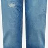 Straight Leg Regular Jeans James Männer Blau
