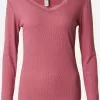 Hailys Langarmshirts Shirt Fiona Frauen Pitaya