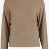 Hailys Rollkragenpullover Pullover Frauen Braun