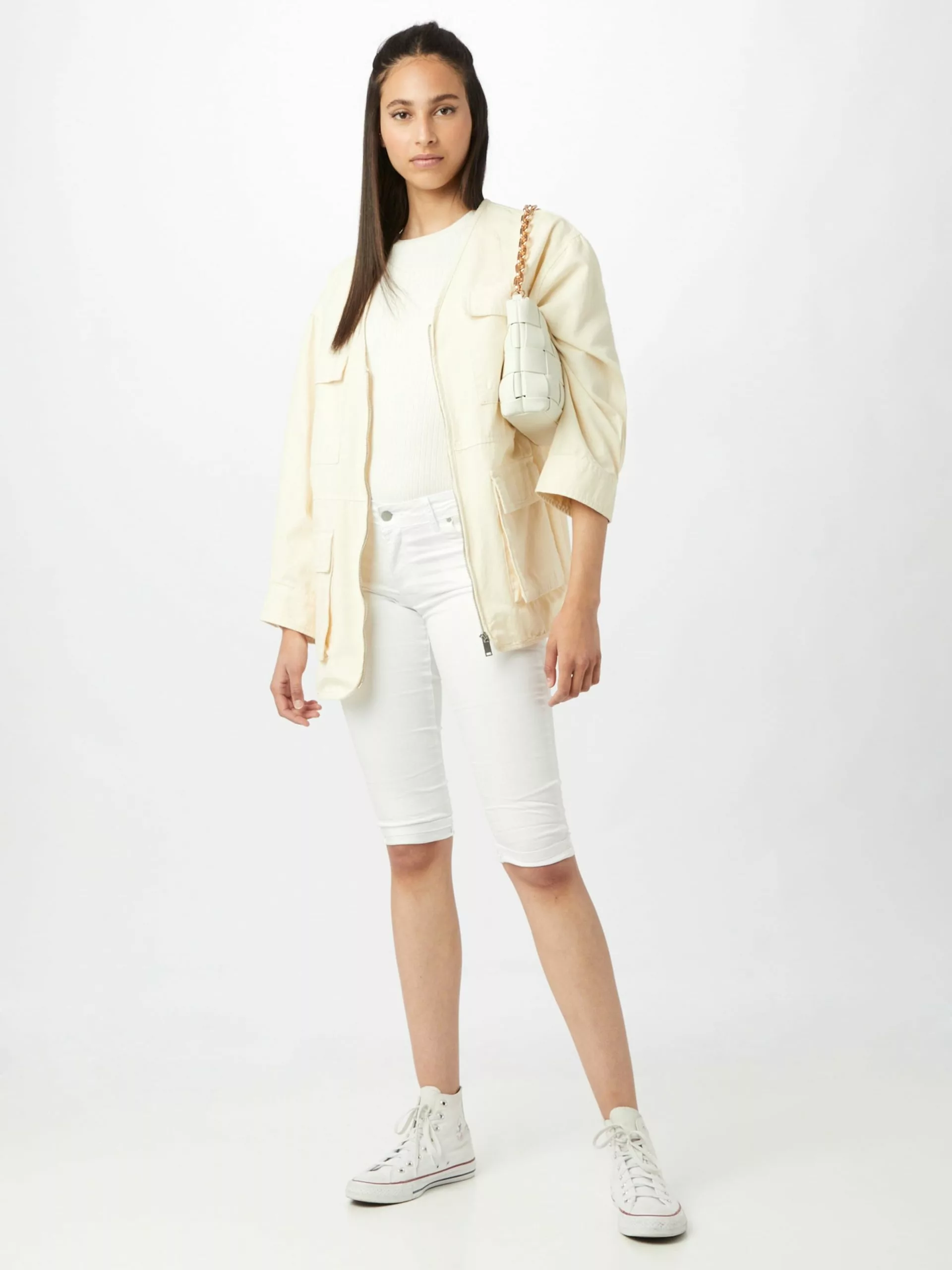 Hailys Jeans Shorts Slimfit Jeans Jenna Frauen Weiß 5 Hailys Jeans Shorts Slimfit Jeans Jenna Frauen Weiß – Bild 5