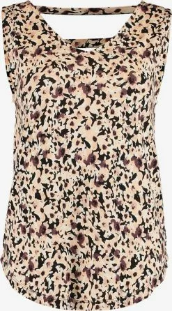 Hailys Blusentops Bluse Ronja Frauen Beige / Creme
