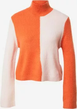 Hailys Feinstrickpullover Pullover Ira Frauen Mandarine