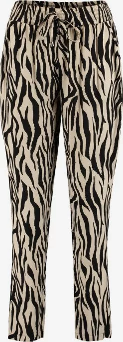 Hailys Stoffhosen Regular Hose Ricky Frauen Beige