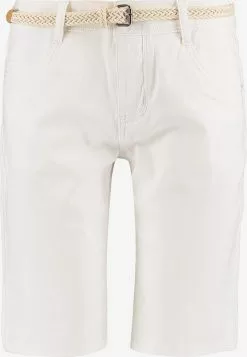 Hailys Jeans Shorts Regular Shorts Mina Frauen Weiß