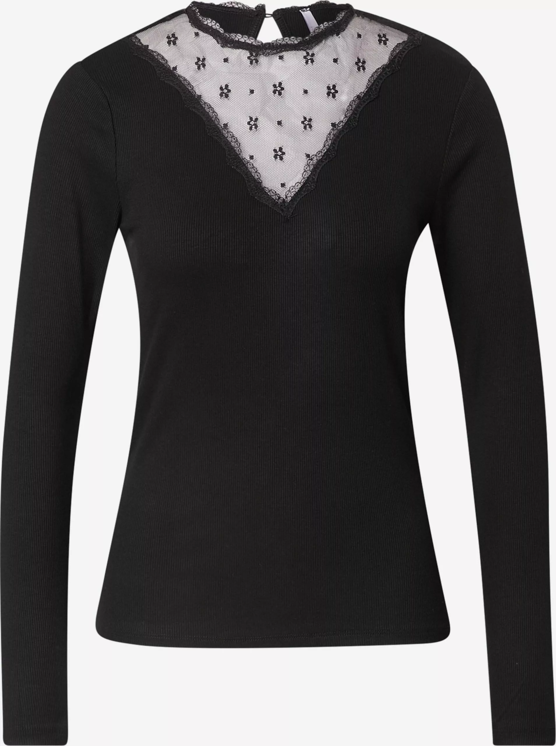 Hailys Langarmshirts Shirt Joanna Frauen Schwarz 1 Hailys Langarmshirts Shirt Joanna Frauen Schwarz