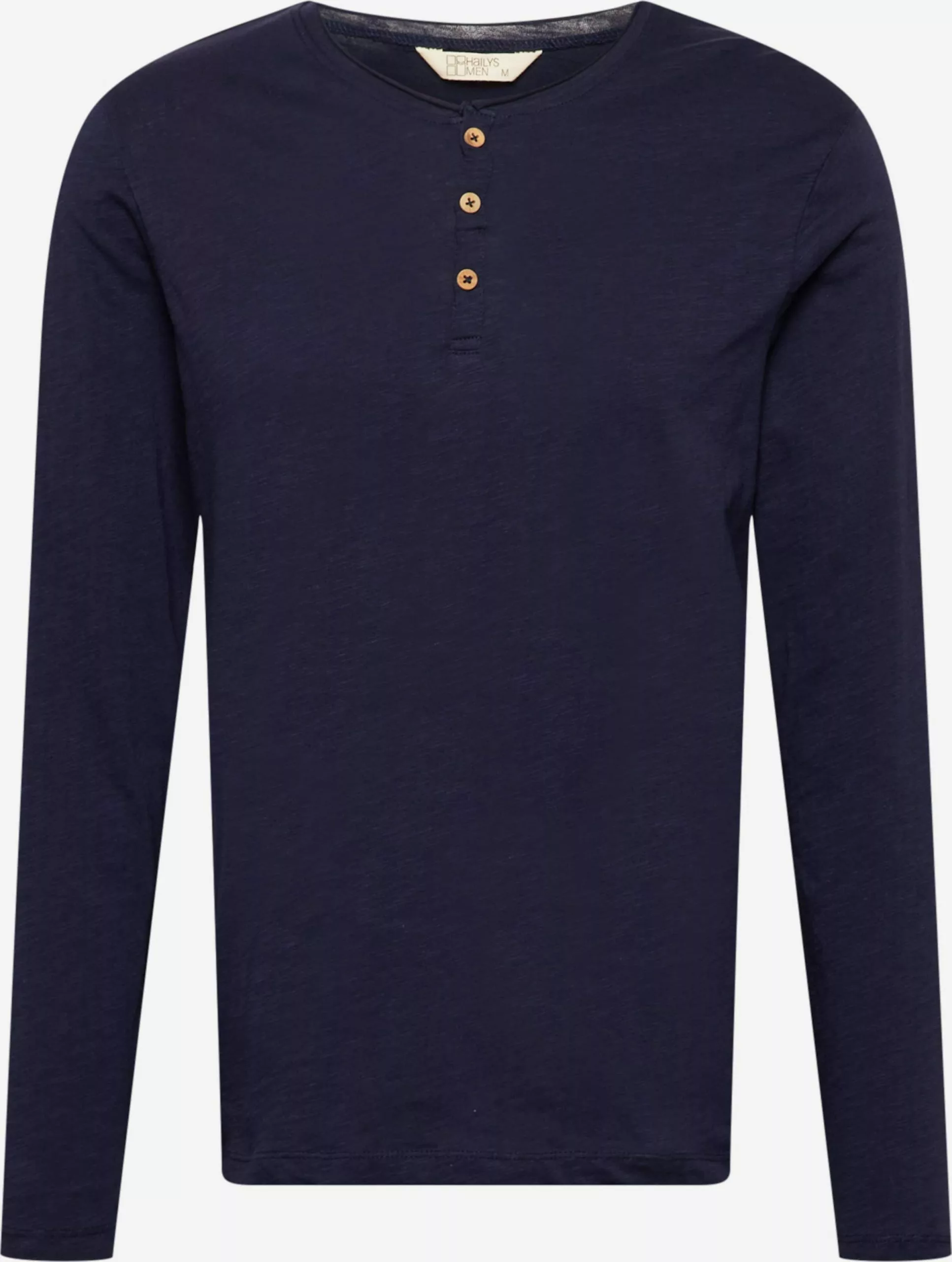 Langarmshirts Shirt Ben Männer Nachtblau 1 Langarmshirts Shirt Ben Männer Nachtblau