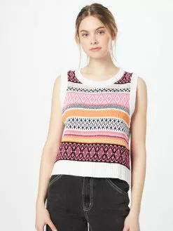 Hailys Feinstrickpullover Pullunder Frauen Mischfarben -Günstiger Hailys-Shop 9630a93284360a6909706fdeeb5cef39