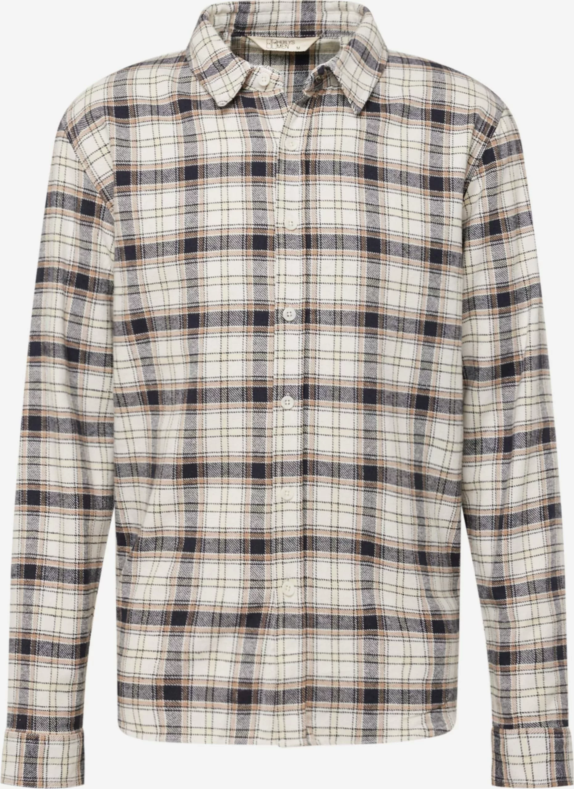 Karohemden Regular Fit Hemd Ian Männer Camel / Ecru 1 Karohemden Regular Fit Hemd Ian Männer Camel / Ecru