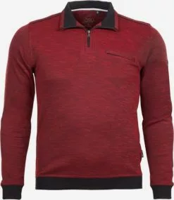 Hailys Sweatshirts Sweatshirt Männer Dunkelrot