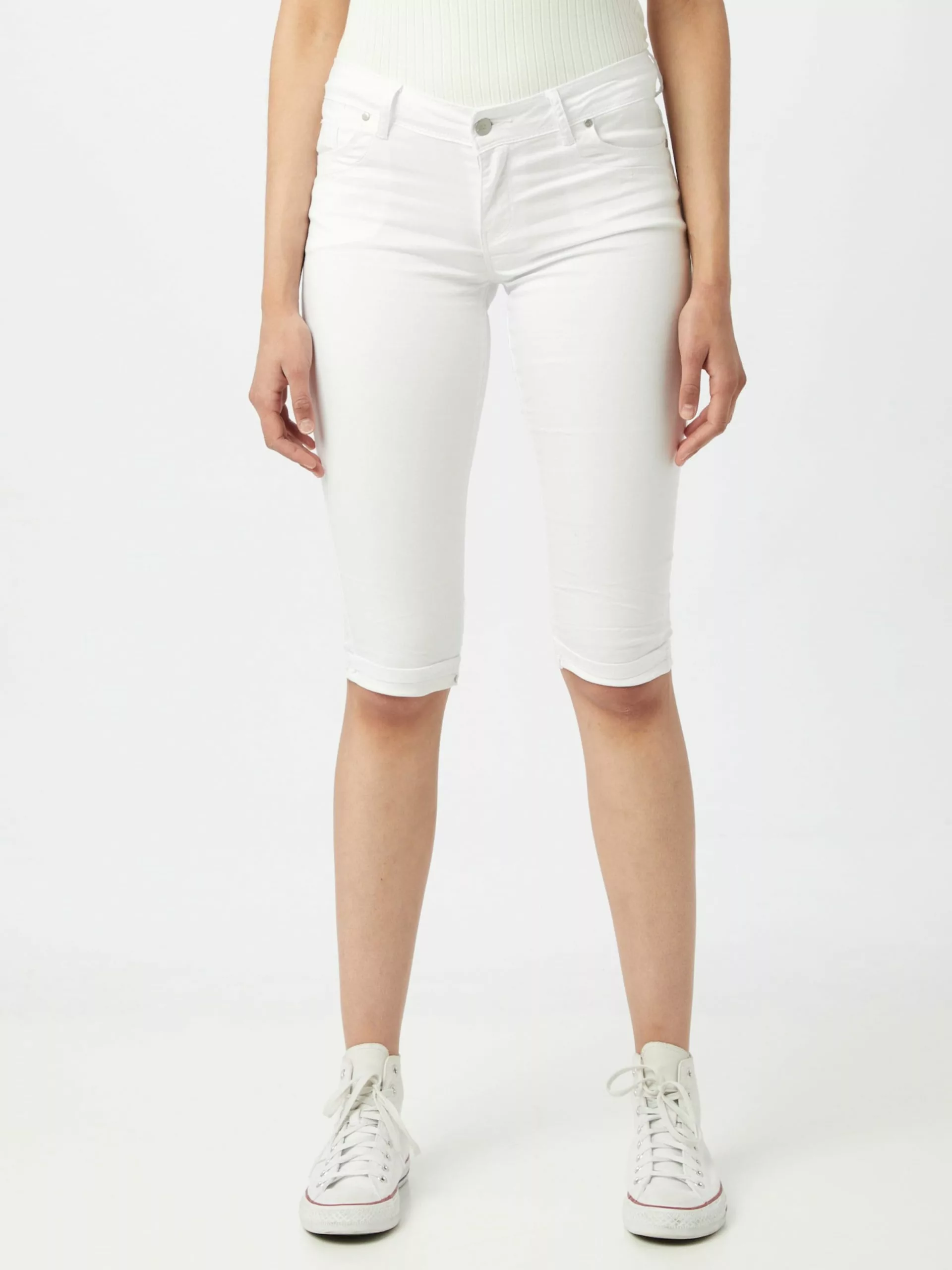 Hailys Jeans Shorts Slimfit Jeans Jenna Frauen Weiß 3 Hailys Jeans Shorts Slimfit Jeans Jenna Frauen Weiß – Bild 3