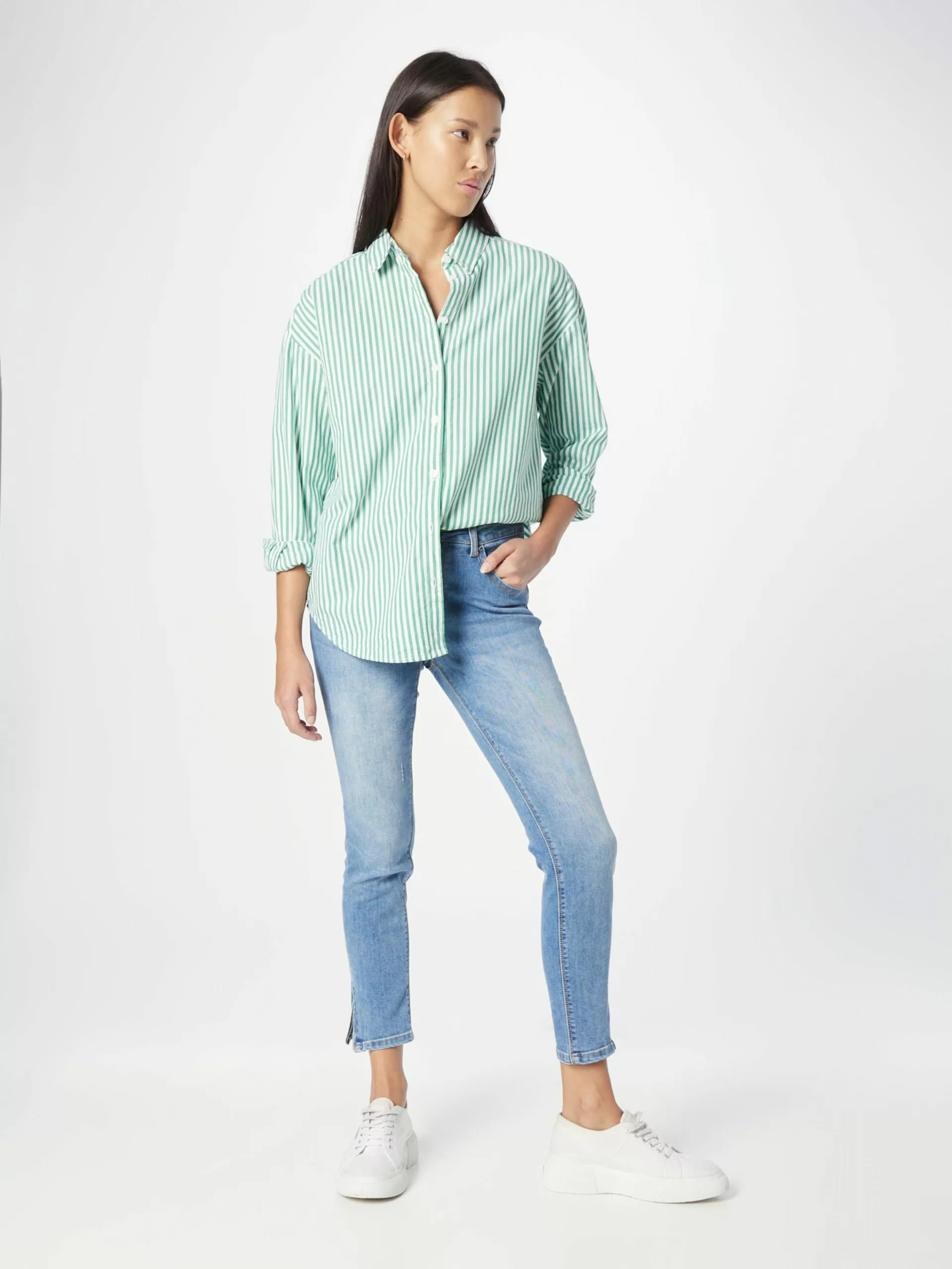 Hailys Straight Leg Regular Jeans Amania Frauen Blau 6 Hailys Straight Leg Regular Jeans Amania Frauen Blau – Bild 6