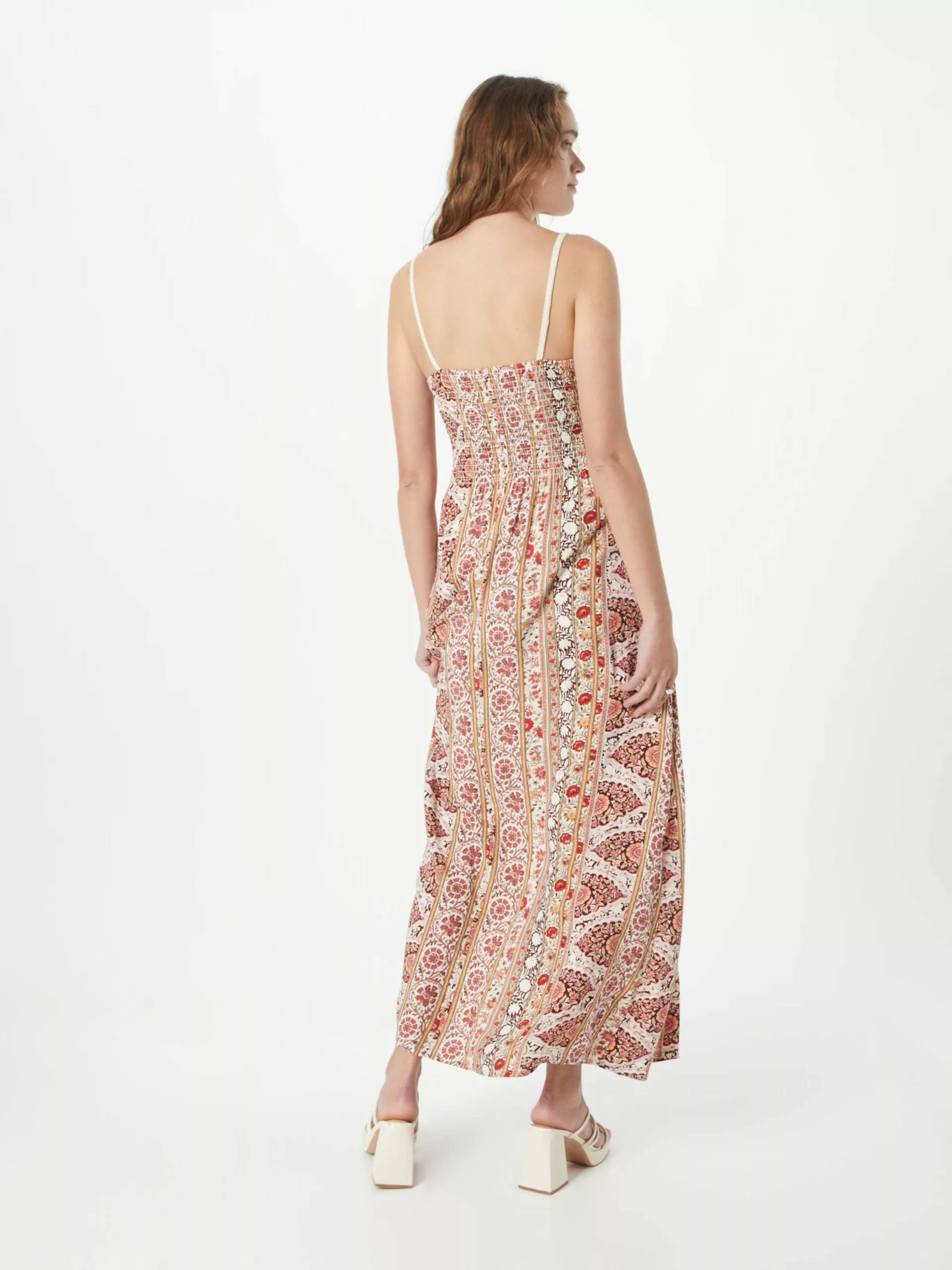 Hailys Sommerkleider Kleid Kaja Frauen Sand / Hellbeige 4 Hailys Sommerkleider Kleid Kaja Frauen Sand / Hellbeige – Bild 4