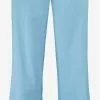 Hailys Stoffhosen Wide Leg Hose Nelia Frauen Pastellblau