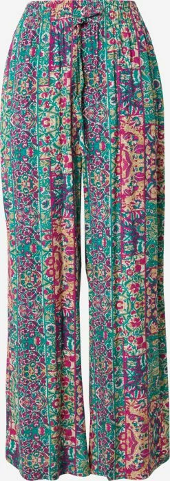 Hailys Stoffhosen Loosefit Hose Nika Frauen Mischfarben