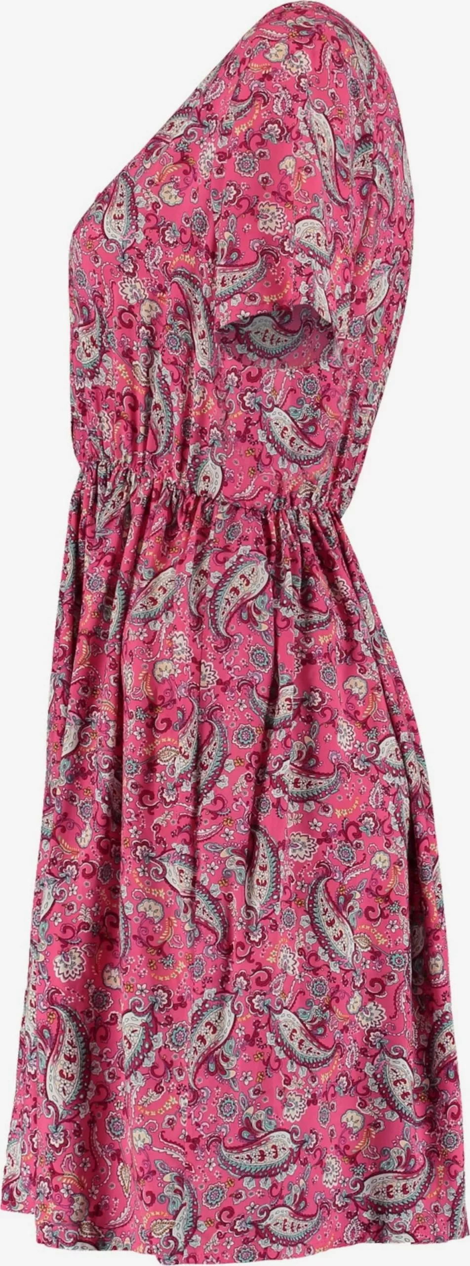 Hailys Minikleider Kleid Helena Frauen Fuchsia / Dunkelpink 2 Hailys Minikleider Kleid Helena Frauen Fuchsia / Dunkelpink – Bild 2