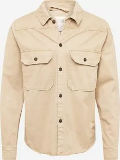 Casual Hemden Regular Fit Hemd Colin Männer Beige