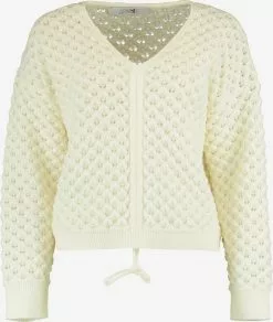 Hailys Feinstrickpullover Pullover Ta44ni Frauen Offwhite
