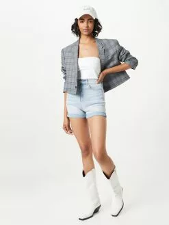 Hailys Jeans Shorts Slimfit Shorts FELI Frauen Hellblau -Günstiger Hailys-Shop cd438bd05774a026c894375a4792b4b0