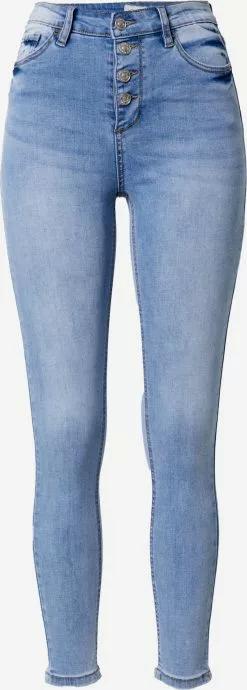 Hailys Slim Fit Slimfit Jeans Romina Frauen Blau
