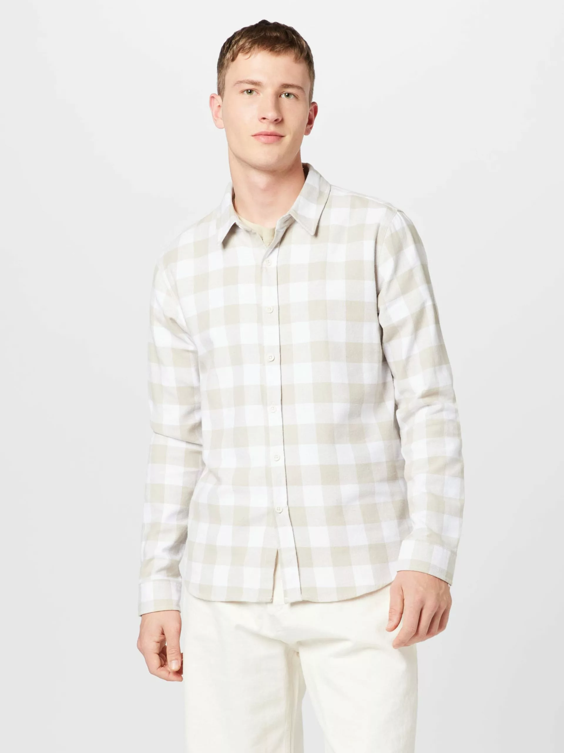 Karohemden Regular Fit Hemd Ian Männer Offwhite 3 Karohemden Regular Fit Hemd Ian Männer Offwhite – Bild 3