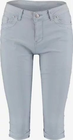 Hailys 3/4 Hosen Slimfit Hose Jenna Frauen Rauchblau