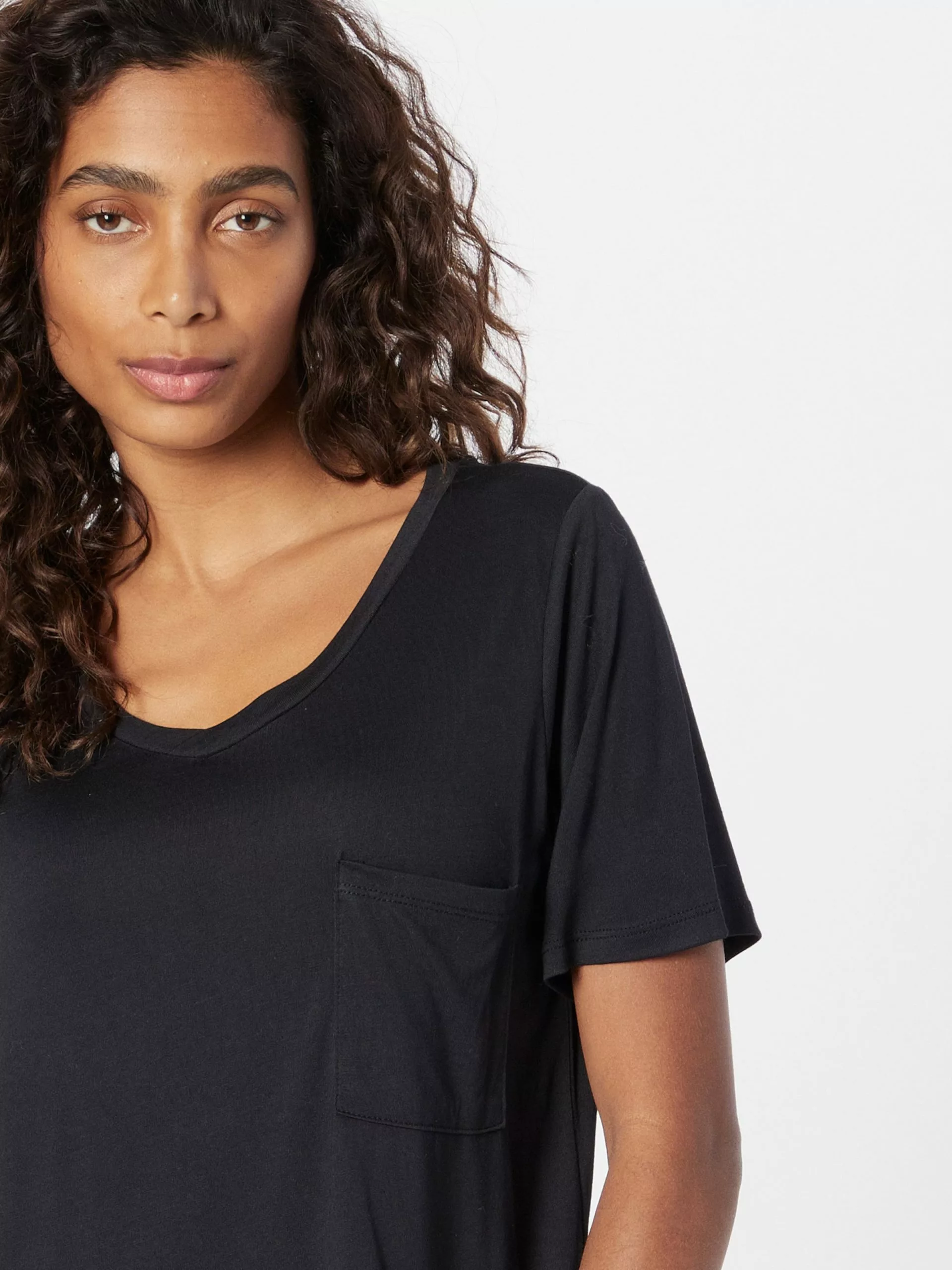 Hailys T-Shirts T-Shirt Nati Frauen Schwarz 2 Hailys T-Shirts T-Shirt Nati Frauen Schwarz – Bild 2