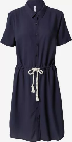 Hailys Blusenkleider Kleid Glenna Frauen Navy