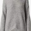Hailys Feinstrickpullover Pullover Pipa Frauen Grau