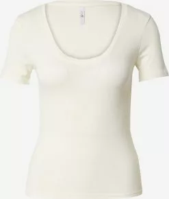 Hailys T-Shirts T-Shirt Gina Frauen Wollweiß