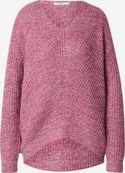 Hailys Feinstrickpullover Pullover Pipa Frauen Pinkmeliert